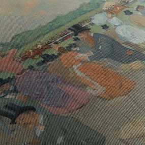 Tablou - Jean-Louis Forain, The Races at Longchamp, reproducere (90x60 cm)