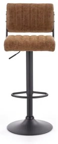 Scaun de bar 109x46 cm negru/maro