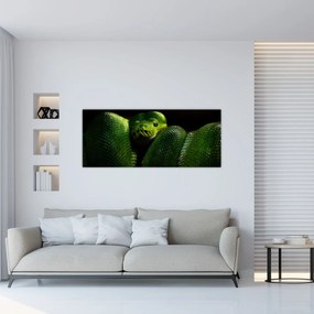 Tablou - Șarpele verde (120x50 cm)