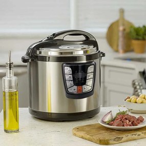 Slow cooker, oala sub presiune multifunctionala, 6L