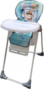 Scaun de masa pentru copii si bebe Baby Care™ CC reglabil in 3 trepte, Pliabil, Centura de siguranta, Sezut comfortabil, Masuta detasabila, Pozitie