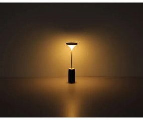 Lampă LED dimabilă de masă Globo 21020B QUIRIN LED/1,2W/3,7V 3000K negru