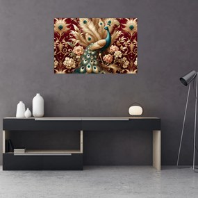 Tablou – Păun elegant (90x60 cm)