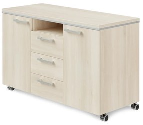 Container mobil TopOffice Premium 120 x 50,4 cm, salcam deschis