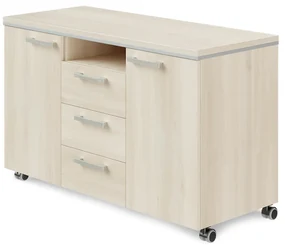 Container mobil TopOffice Premium 120 x 50,4 cm, salcam deschis