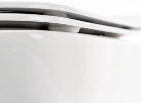 Toaletă fără ramă, montată pe perete, Tina