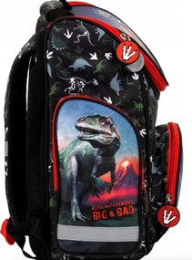 Set școală din 5 piese pentru băieți Dinozauri