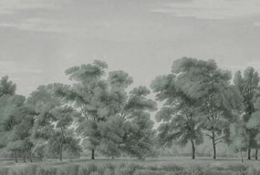 Fototapet, Whispering Forest, Blue, Rebel Walls