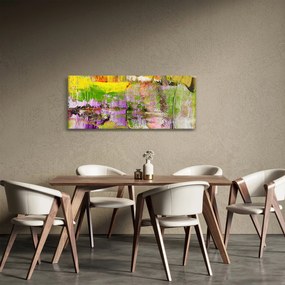 Tablou cu abstracție - pictura (120x50 cm)