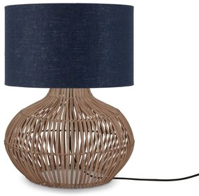 Veioza eco din ratan Kalahari S/3220, bl.denim