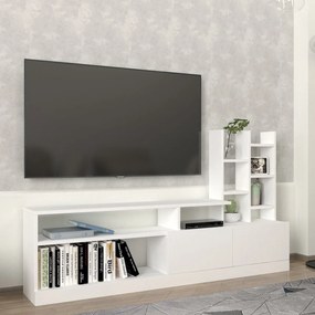 Masă TV Dolunay alb