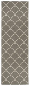 Covor tip traversă pentru interior și exterior gri 70x225 cm Kotte Charcoal – Pappelina