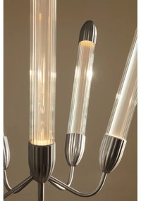 Lustră argintie din oțel cu abajur din sticlă ø 69 cm Lemon Squeeze – UMAGE