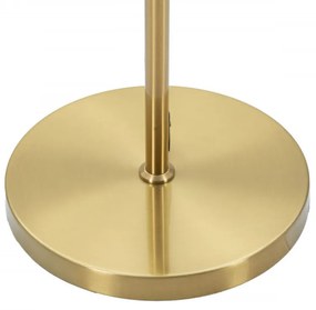 Lampadar auriu din metal si sticla, Ø 25 cm, soclu E14, max 40W, Glamy Mauro Ferreti