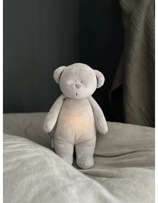 Moonie - Ursuleț de somn cu melodie și lumină, argintiu