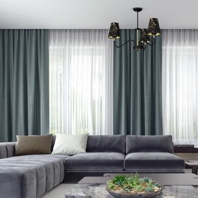 Lustră pe tijă HERMES 3xE27/60W/230V