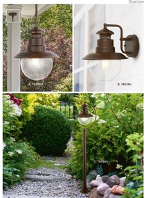 Lustra / Pendul pentru iluminat exterior rustic Station 7653RU SRT