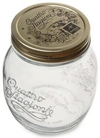 Bormioli Rocco Borcan de sticlă cu capac QuattroStagioni, 700 ml, 700 ml