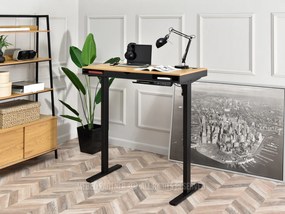 Masă PC Osto 120 (stejar negru + negru). 1109815