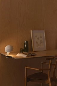 Veioza/Lampa de masa cu clips BELA alba