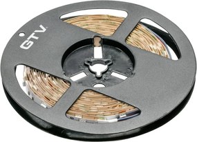 Bandă LED Flash GTV pentru mobilier, lumină RGB, 30 LED m, 450 lm m, 7,2 W m, 12V, IP65, 5 m Multicolor, 7.2 W/m, 12 V, LED Flash, 450 lm/m, 10 mm