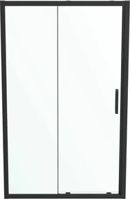Usa glisanta cu segment fix 120 cm negru mat Ideal Standard Connect 2 K9277V3