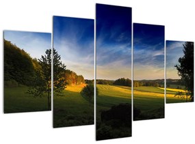 Tablou - Lunca de munte (150x105 cm)