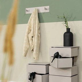 Cuier de perete taupe din metal 50 cm Leatherman – Spinder Design