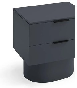Noptieră gri antracit Totem – Teulat