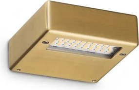 Ideal Lux - Aplica de perete LED TAB LED/24W/230V CRI 90 alamă