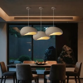BRILAGI - Lustră pe cablu WABI SABI 1xE27/60W/230V Ø 40 cm albă