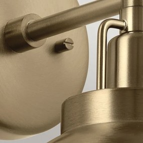 Lampă de perete Kichler KL-NIVA-1W-1P-CPZ NIVA 1xE27/40W/230V alamă