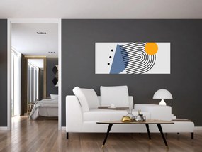 Tablou - Abstracție minimalistă N⁰2 (120x50 cm)