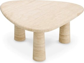 Masuta realizata manual din travertin Larino L