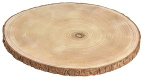 Platou Wood Slice din lemn 35 cm