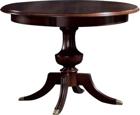 Masă lemn masiv Dining Vanessa Fixă Ø110cm