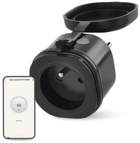 Priză inteligentă de exterior GoSmart 3680W/230V/16A Tuya IP44
