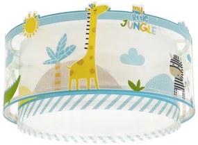 Plafonieră pentru copii JUNGLE 2xE27/15W/230V Dalber 76116