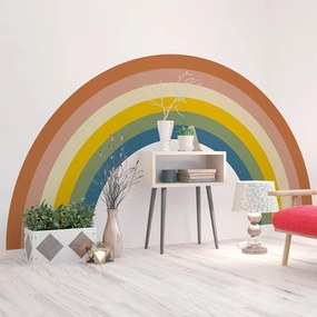 Autocolant de perete pentru copii 158x87 cm Pastel Rainbow – Ambiance