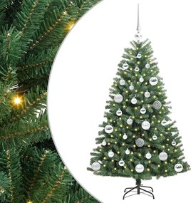 vidaXL Brad de Crăciun artificial cu ramuri articulare Verde 120 cm