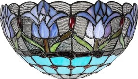 Brilagi - Aplica de perete Tiffany LORAS cu vitralii 1xE14/40W/230V