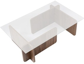 Masă de cafea Flavio Walnut
