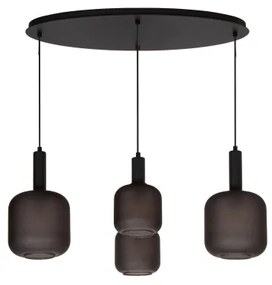 Lustră pe cablu Lucide 45405/04/30 ELOISE 4xE27/40W/230V negru