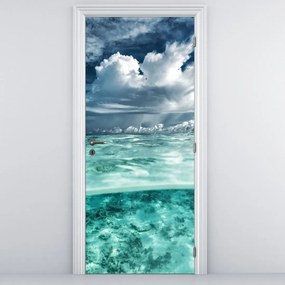 Fototapet pentru ușă - Sub nivelul mării (95x205cm)