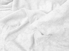 Cearsaf frotté LUXESSA 90x200 cm, alb