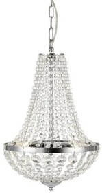 Markslöjd 107550 - Lustră de cristal pe lanț pentru baie GRÄNSÖ 2xG9/20W/230V