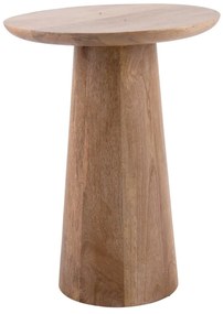 Măsuță auxiliară rotundă din lemn masiv de mango ø 35,5 cm Force – Leitmotiv