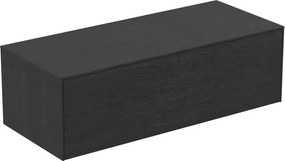 Dulap baza suspendat Ideal Standard Atelier Conca finisaj stejar inchis 1 sertar cu blat 120 cm