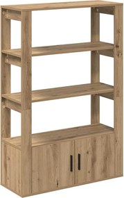 vidaXL Bufet stejar artizanal 30 x 80 x 119.5 cm Lemn compozit