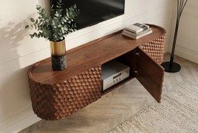 Comoda TV suspendata cu model 3D tip fagure ADLON 160cm